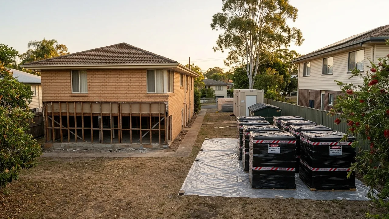 Brisbane asbestos removal context shot for "What Drives the Cost of Asbestos Removal in Brisbane?"