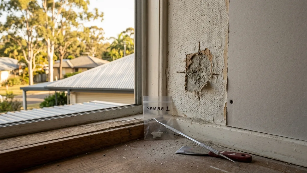 Brisbane asbestos removal detail relevant to "Does My Albany Creek Home Contain Asbestos?"